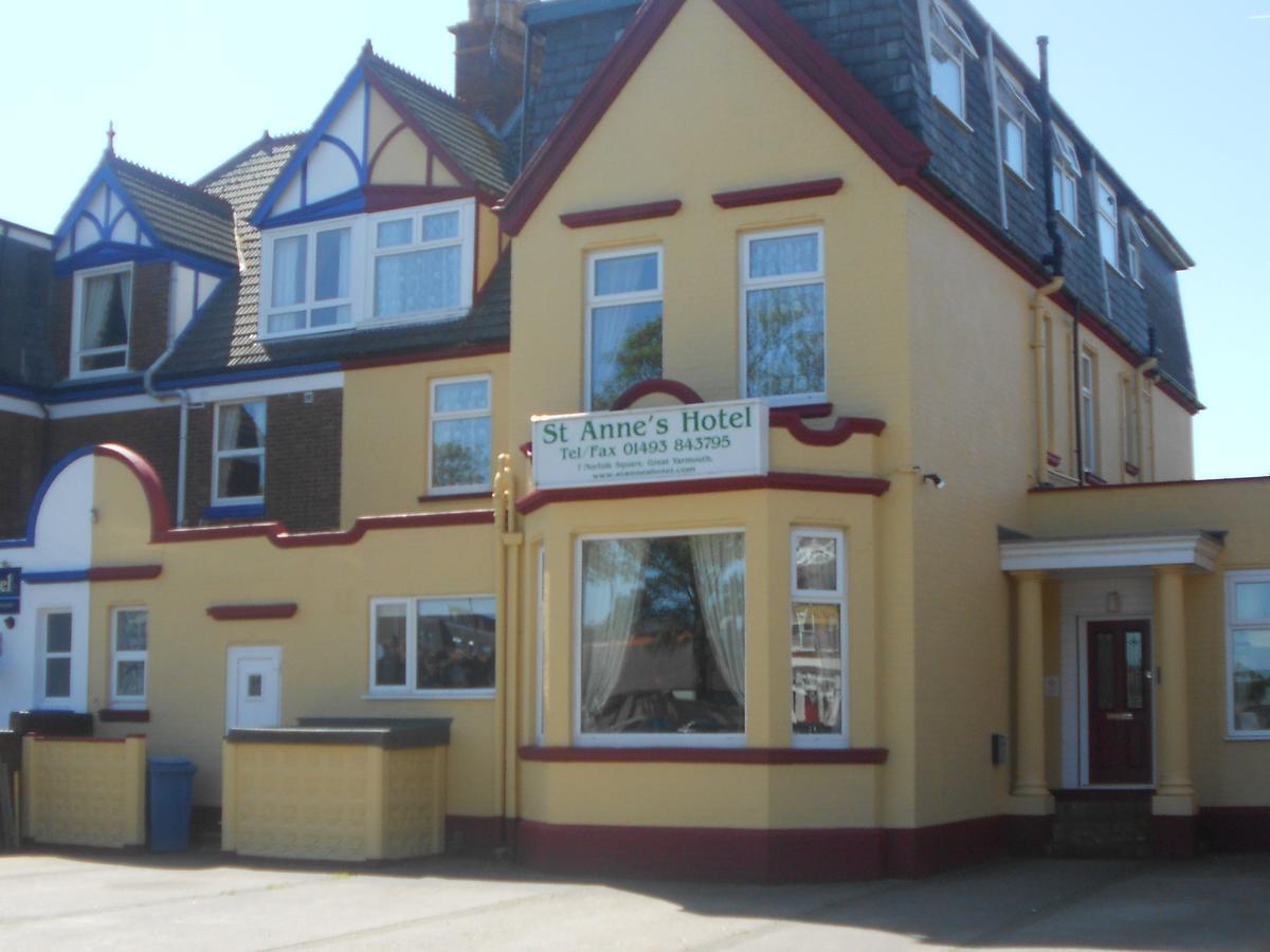 St Annes Bed & Breakfast Great Yarmouth Bagian luar foto